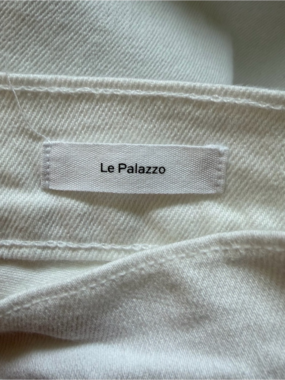 Frame Le Palazzo White Denim Wide Leg Jeans Womens 31 - Picture 10 of 10